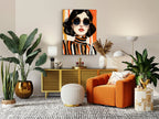 Tableau Orange - 90 x 120cm - épaisseur 3,5cm