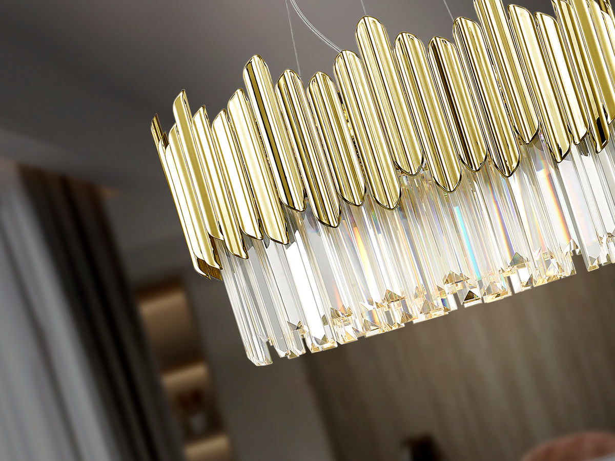 Lampe Tiara  - diamètre 51cm - hauteur 148cm