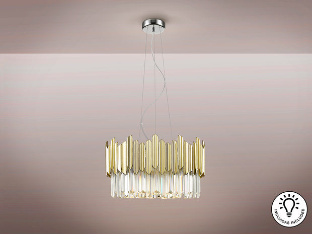 Lampe Tiara  - diamètre 51cm - hauteur 148cm
