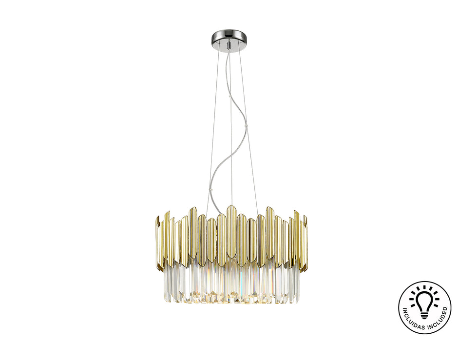 Lampe Tiara  - diamètre 51cm - hauteur 148cm