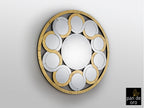 Miroir Zendaya-Oro - diamètre 120cm, épaisseur 2,5cm - Poids 27kg