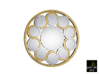 Miroir Zendaya-Oro - diamètre 120cm, épaisseur 2,5cm - Poids 27kg