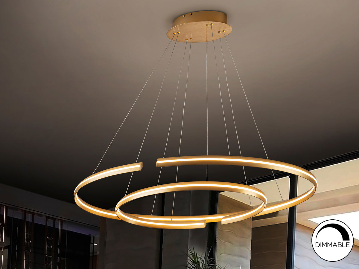 Luminaire Elipse - 120 x 60cm - hauteur 105cm - poids 2,8kg