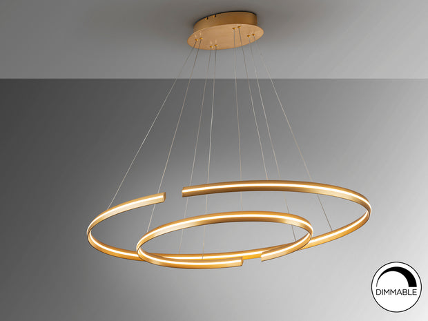 Luminaire Elipse - 120 x 60cm - hauteur 105cm - poids 2,8kg