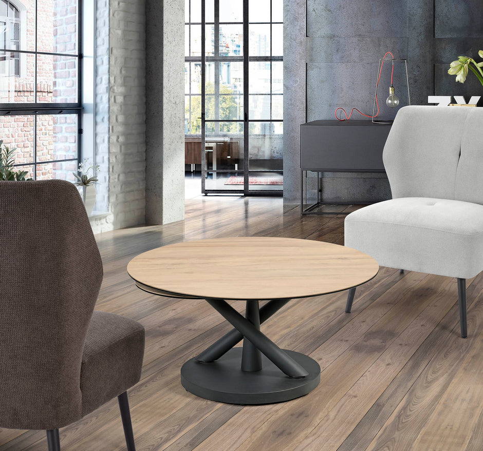 Table de salon ronde 