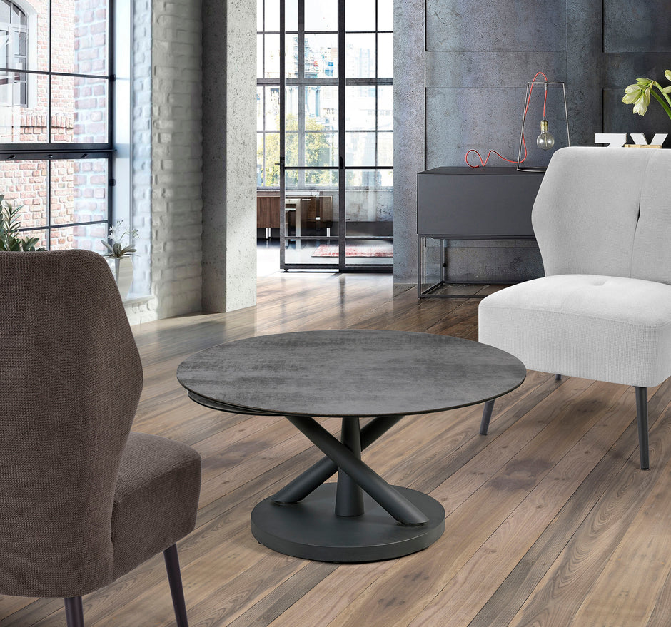 Table de salon ronde 