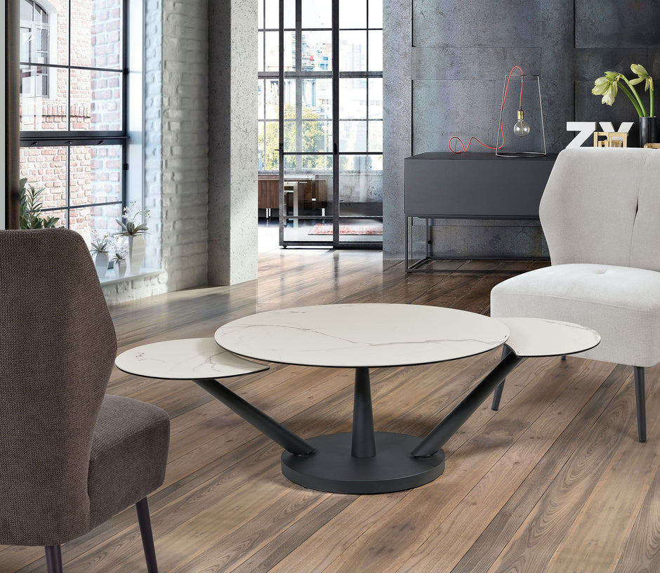 Table de salon ronde 