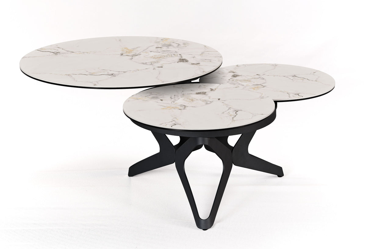 Table de salon ronde 