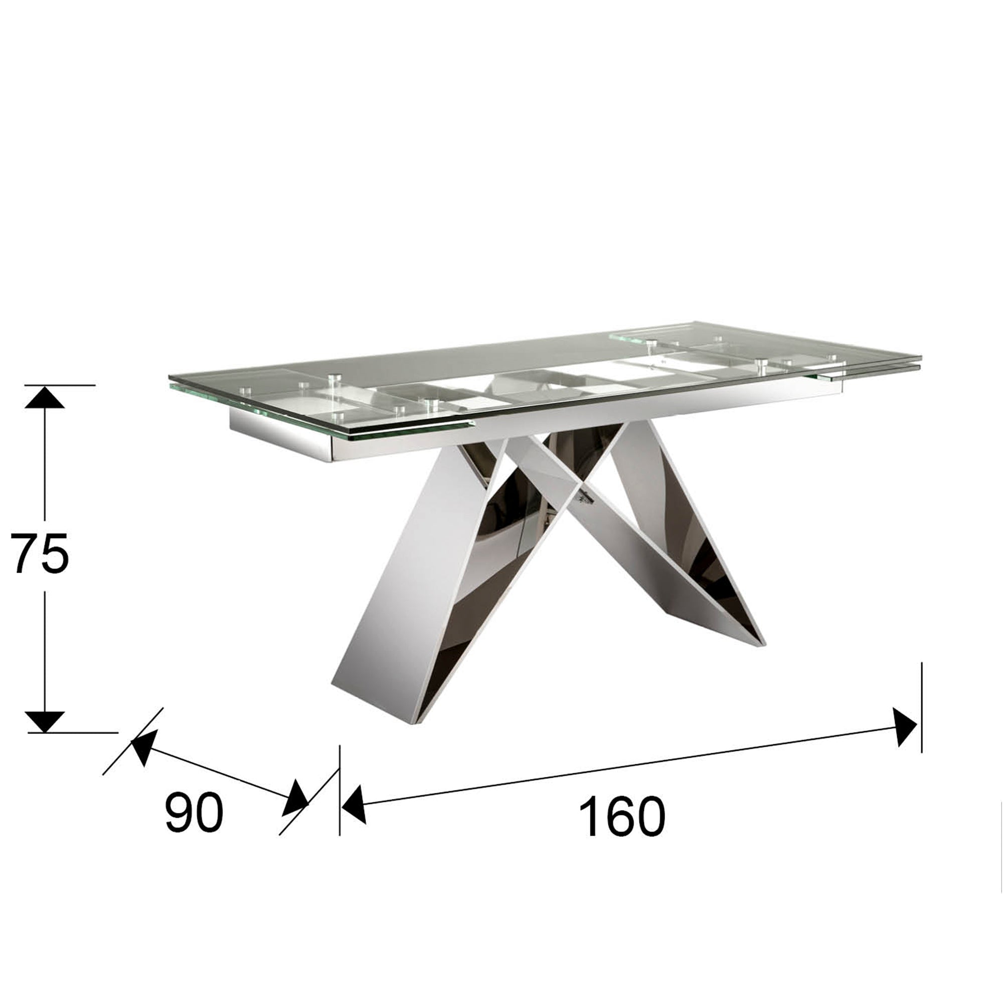 Table de Salle à Manger Extensible MIKA - Design Fonctionnel