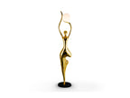 Statue EL ARBOL (L'Arbre) 1 Lumière - Figurine Décorative Dorée