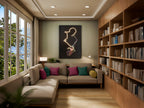 Tableau Saxofon 80 x 120cm, épaisseur 4cm - Poids 5,2Kg
