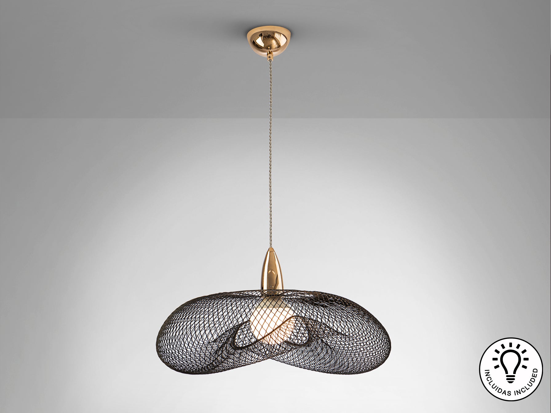 Luminaire Forma - 55 x 28cm, largeur 46cm - Poids 1,1Kg