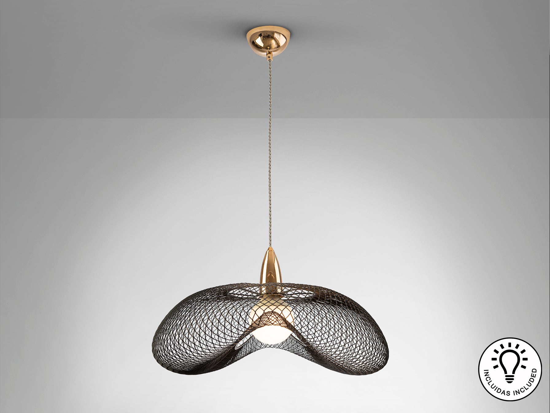 Luminaire Forma - 55 x 28cm, largeur 46cm - Poids 1,1Kg