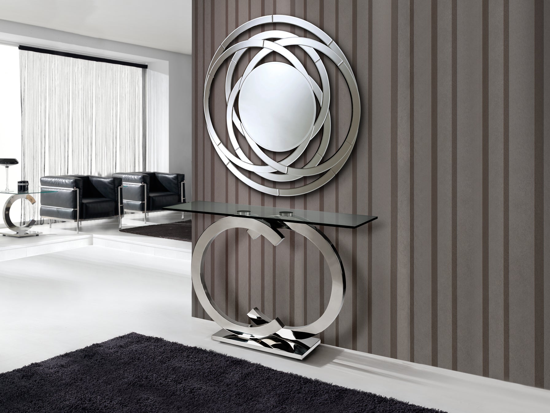 Console 120 x 79cm, largeur 38cm - Poids 39,4Kg