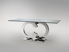 CASANDRA-TABLE S. MANGER ACIER 160