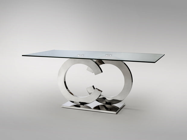 CASANDRA-TABLE S. MANGER ACIER 160