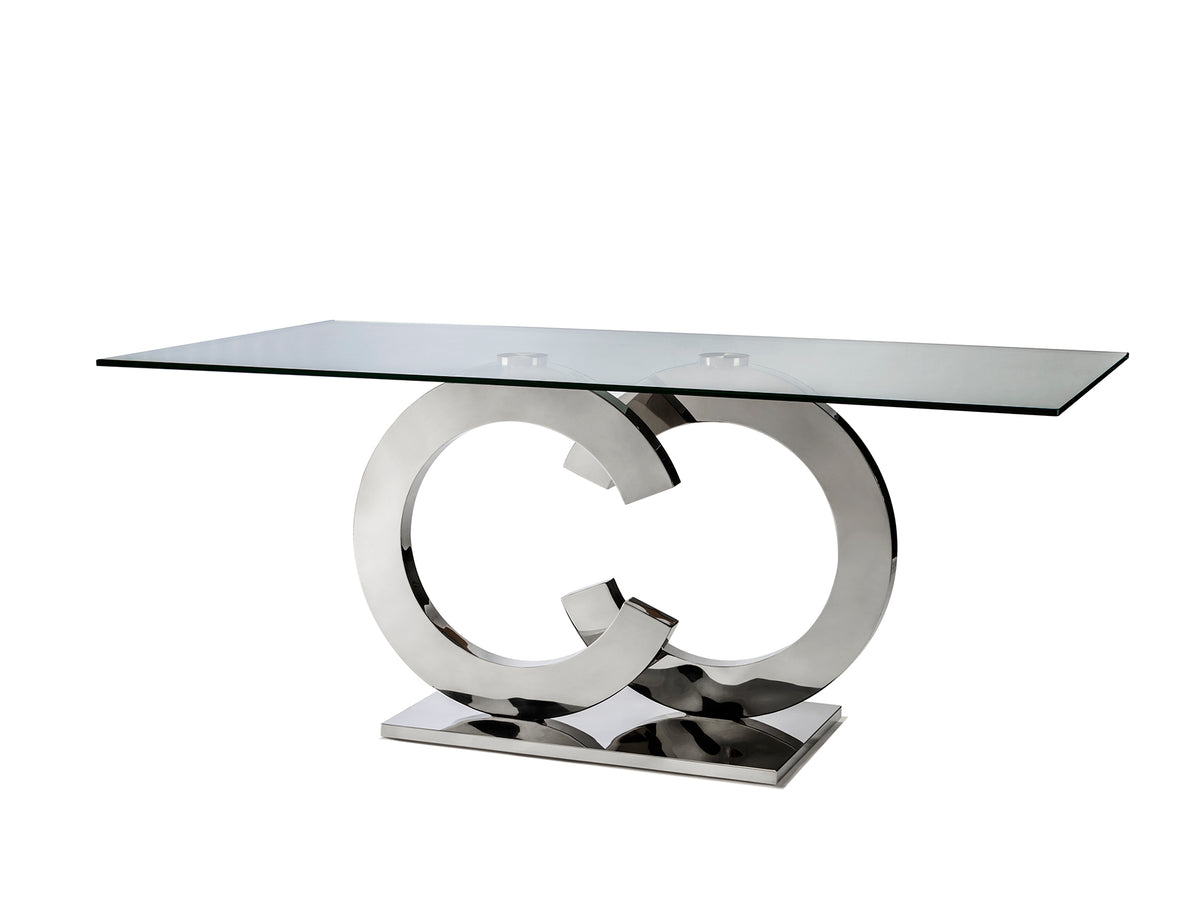 CASANDRA-TABLE S. MANGER ACIER 160