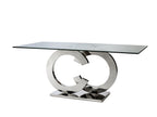 CASANDRA-TABLE S. MANGER ACIER 160