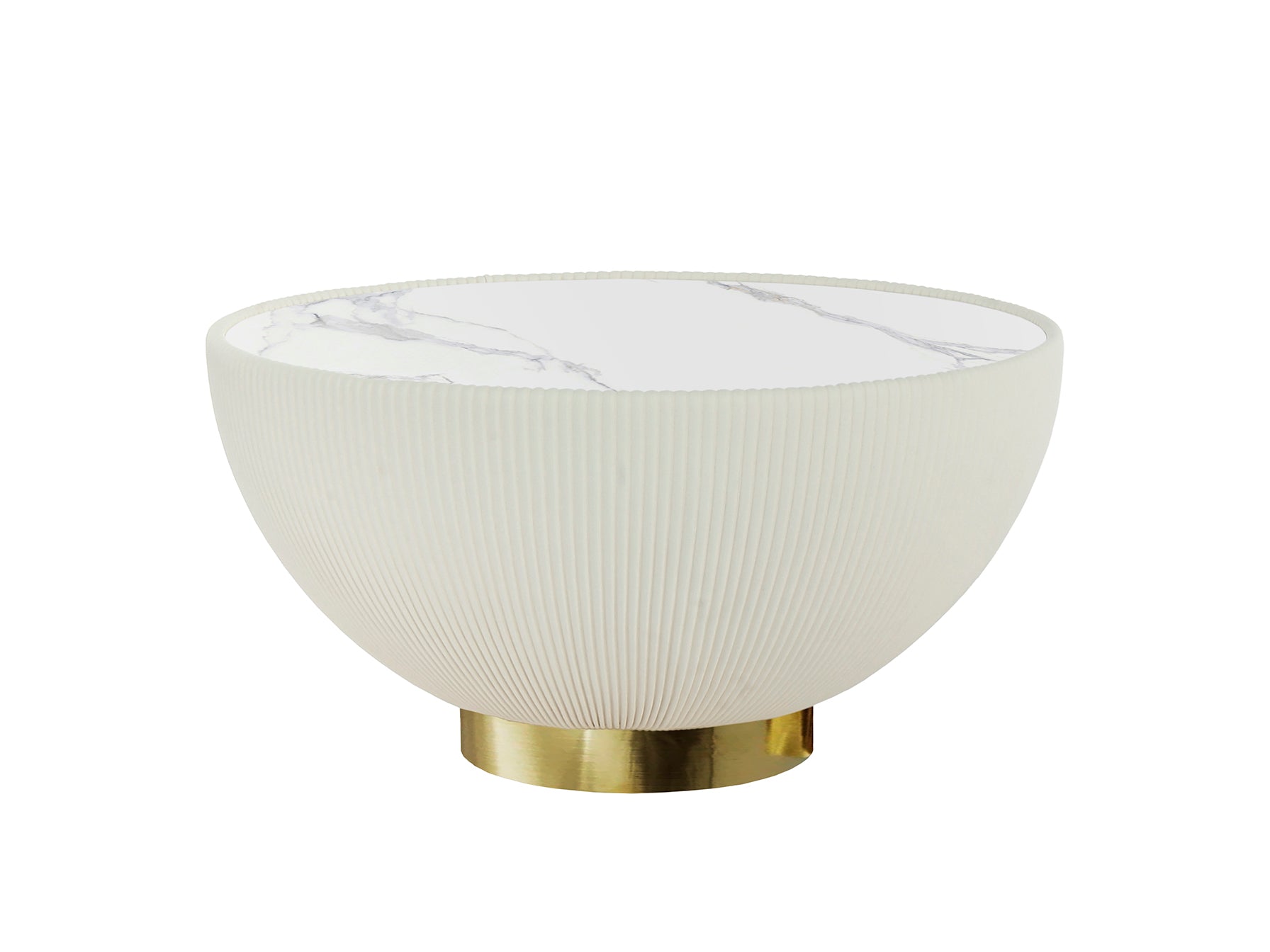 Table basse Ø 72cm, hauteur 36cm - Poids 15,1Kg
