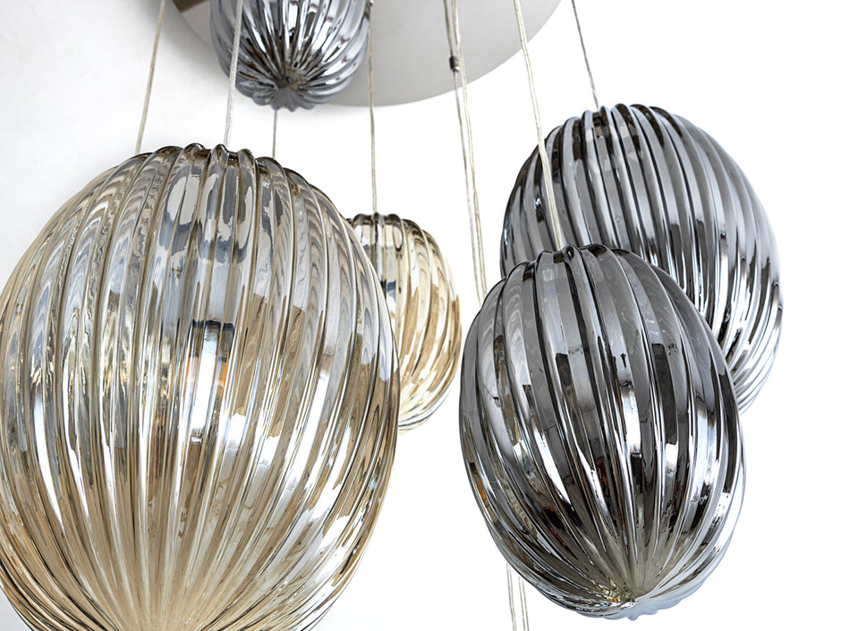 Luminaire Ovila - diamètre 86cm, 230cm hauteur