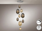 Luminaire Ovila - diamètre 86cm, 230cm hauteur
