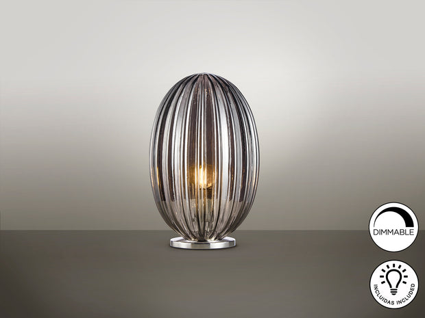 Lampe de table Ø 20cm, hauteur 32cm - poids 2,1kg