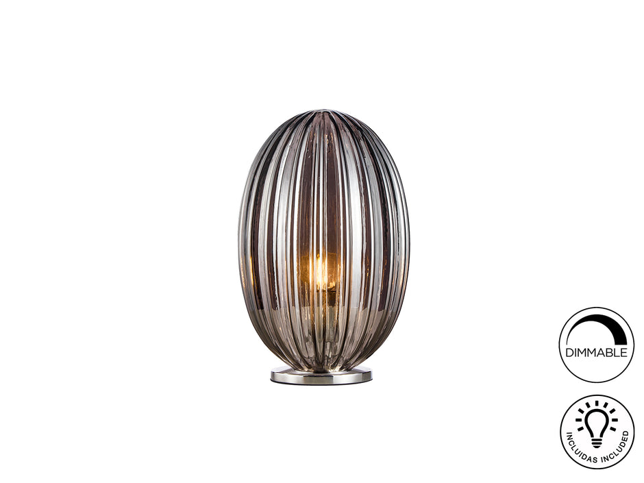Lampe de table Ø 20cm, hauteur 32cm - poids 2,1kg