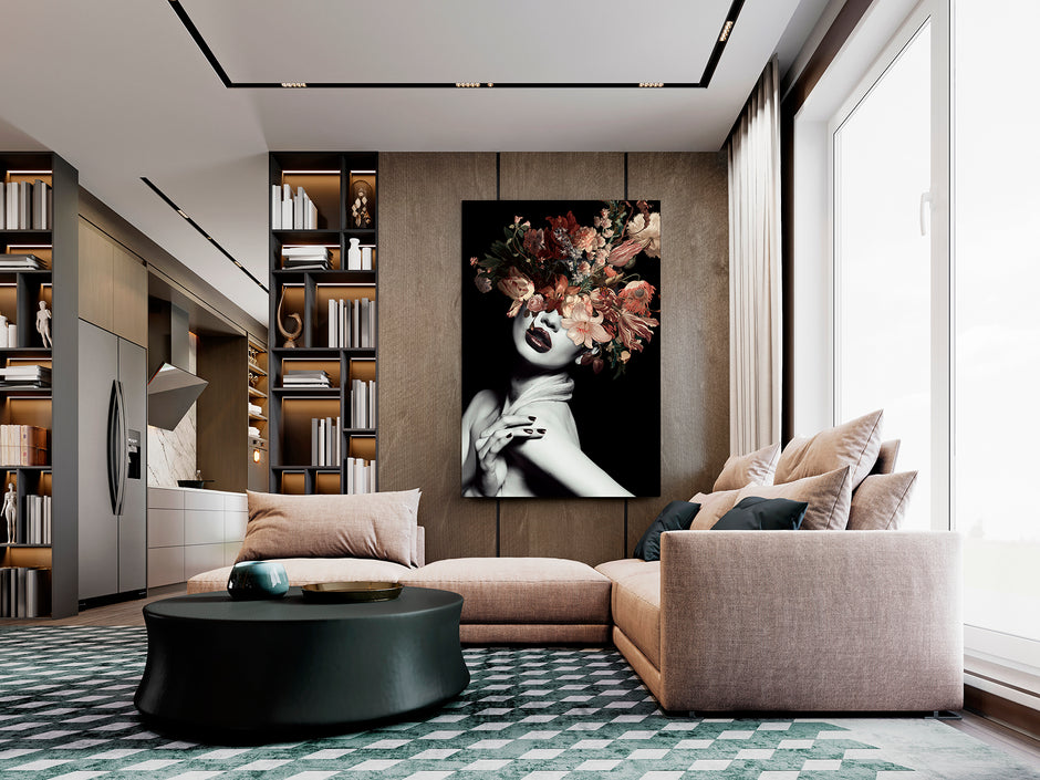 Tableau Silene - 100 x 150 cm, épaisseur 0,4kg - poids 14,8kg
