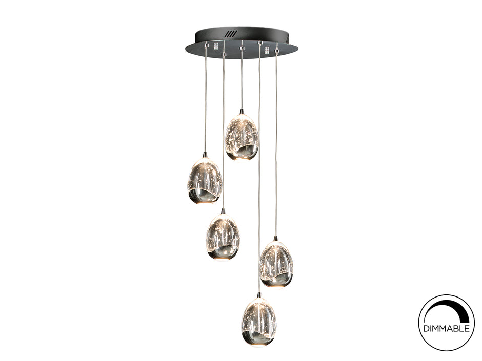Luminaire Rocio Ø 30cm, hauteur 80cm - Poids 5,8Kg
