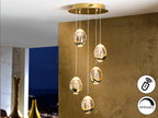 Luminaire Rocio Ø 30cm, hauteur 80cm - Poids 5,8Kg
