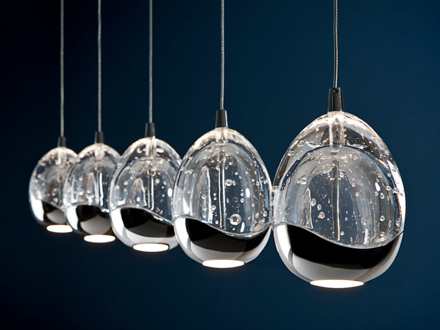 Luminaire Rocio 96cm, épaisseur 9cm - Poids 6,8Kg