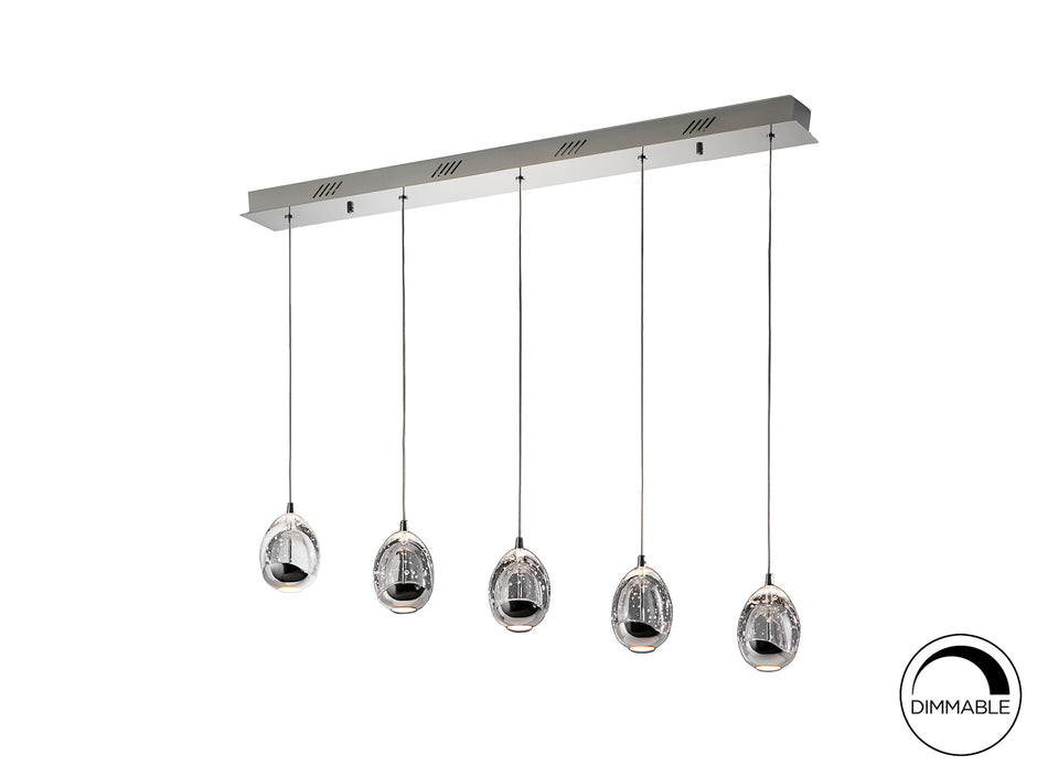 Luminaire Rocio 96cm, épaisseur 9cm - Poids 6,8Kg