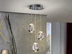 LAMPE Ø25 ·ROCIO·3LED CHROME