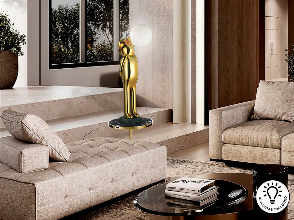 Statut Mr Bubble - 38cm x 18cm, 83cm hauteur