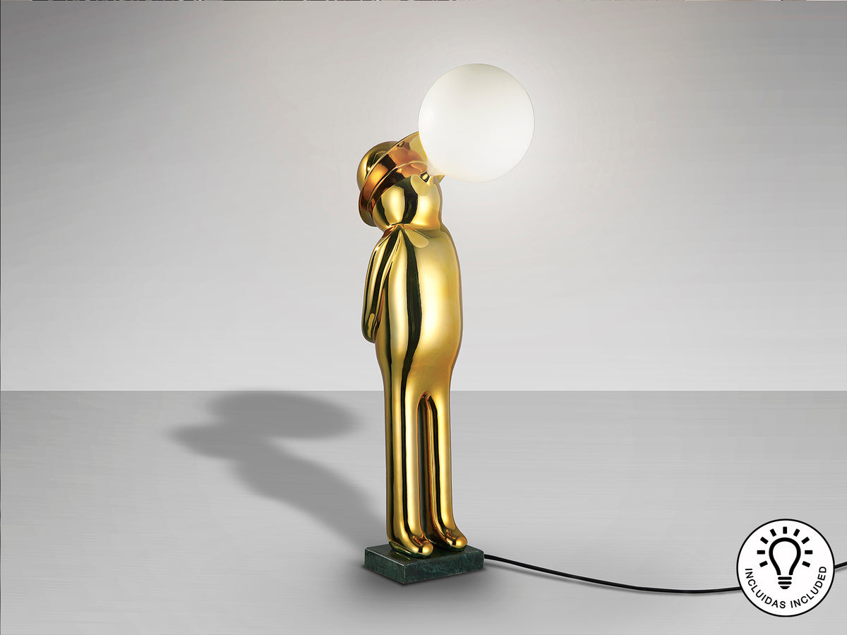 Statut Mr Bubble - 38cm x 18cm, 83cm hauteur