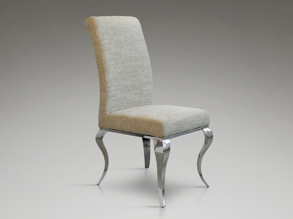 CHAISE ·BARROQUE· ACERO BEIGE