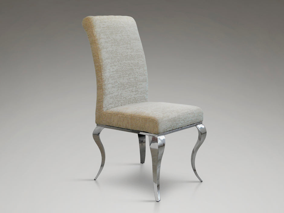 CHAISE ·BARROQUE· ACERO BEIGE