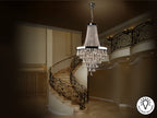Luminaire Palace Ø 80cm, hauteur 140cm - Poids 45,5Kg