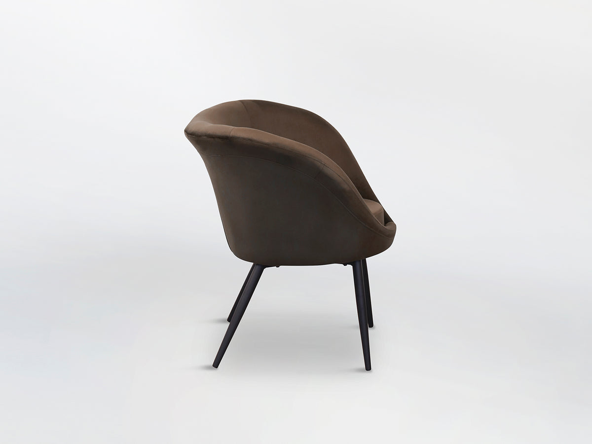 OZOME- FAUTEUIL NOIR-MARRON