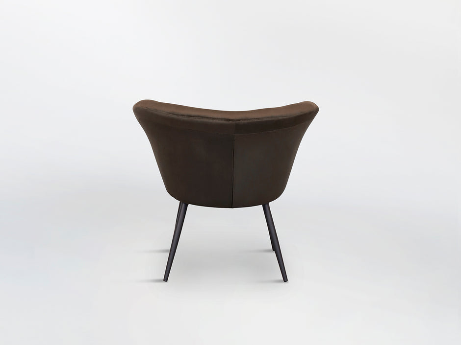 OZOME- FAUTEUIL NOIR-MARRON