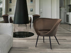 OZOME- FAUTEUIL NOIR-MARRON