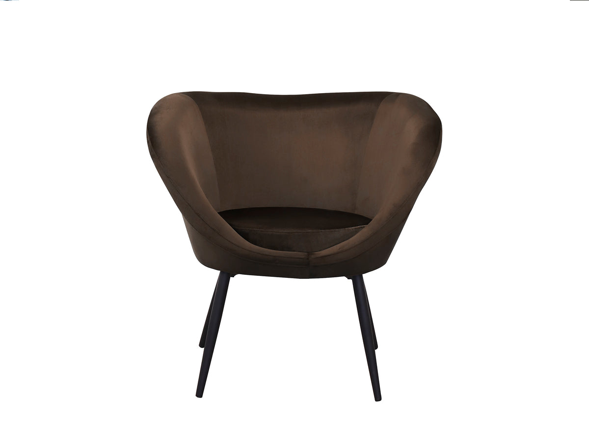 OZOME- FAUTEUIL NOIR-MARRON