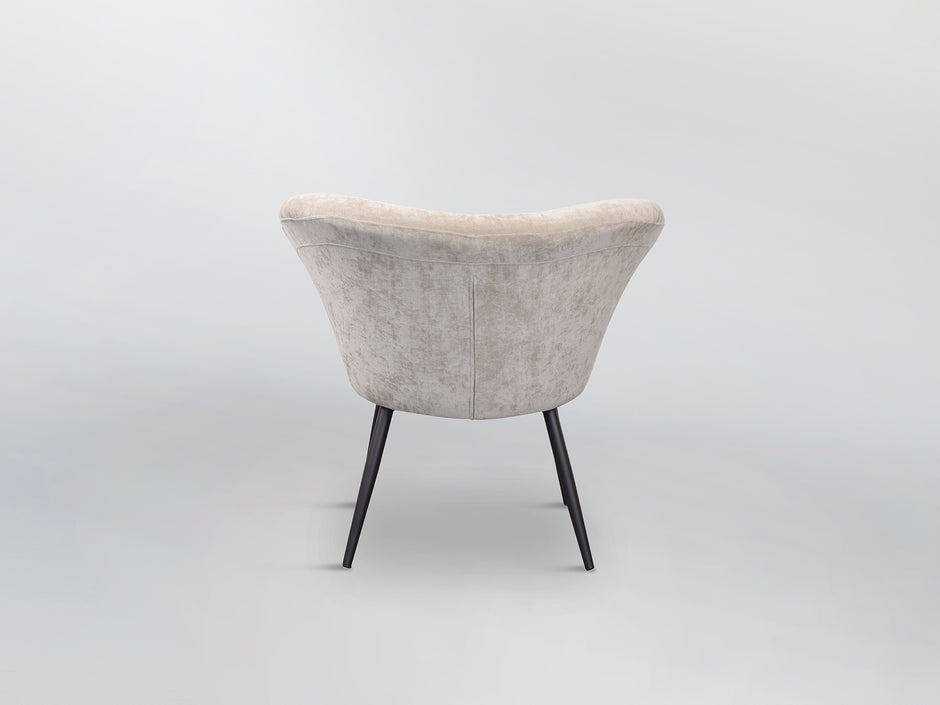 OZOME- FAUTEUIL  NOIR-BEIGE