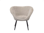 OZOME- FAUTEUIL  NOIR-BEIGE