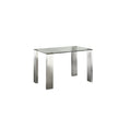 Table de Repas MALIBU - Piétement Design - Pour Salle à Manger
