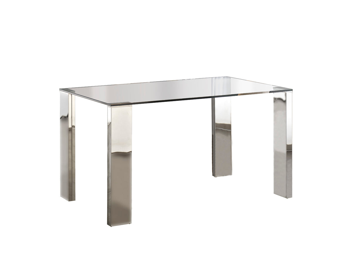 Table de Repas MALIBU - Piétement Design - Pour Salle à Manger
