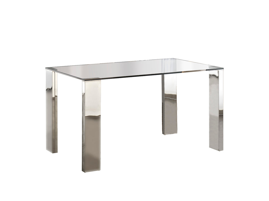 Table de Repas MALIBU - Piétement Design - Pour Salle à Manger