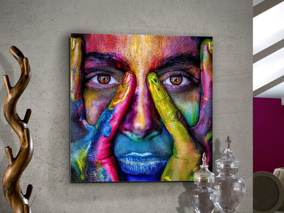 Tableau Fondo Marino - 100 x 100cm - épaisseur 0,4cm - poids 10kg