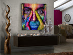 Tableau Fondo Marino - 100 x 100cm - épaisseur 0,4cm - poids 10kg