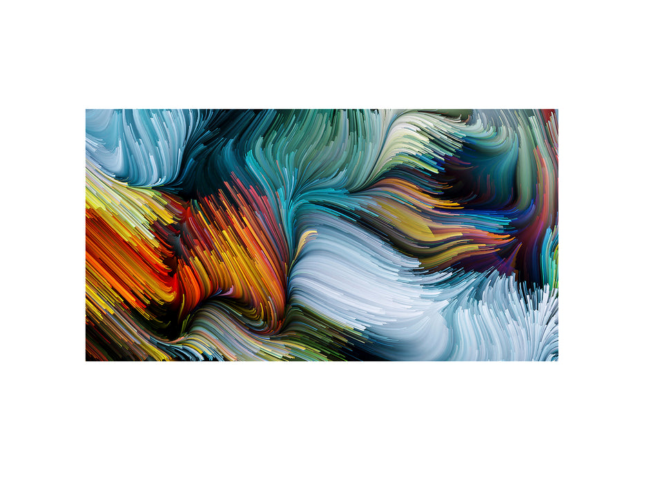 Photographie SIMBIOSIS - Tableau 150x80 cm - Décoration Murale Abstraite